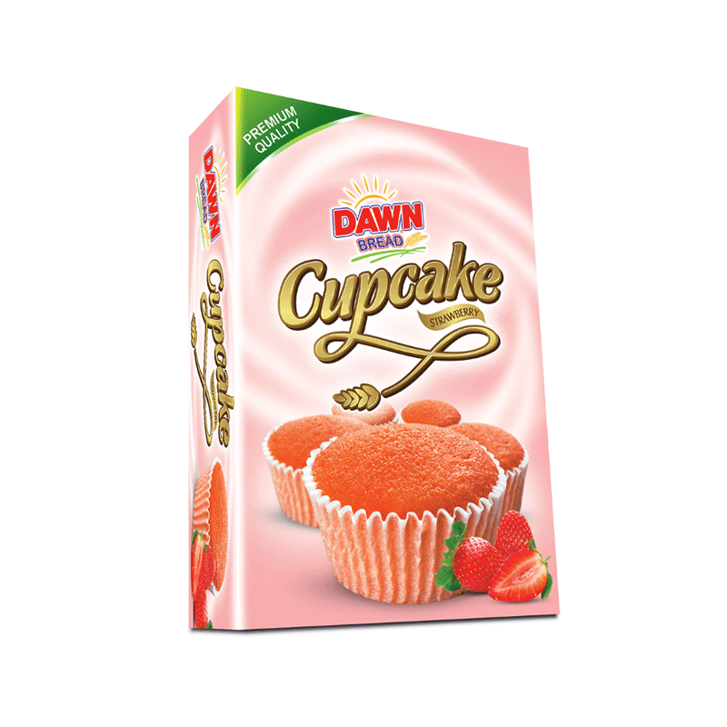 DAWN CUP CAKE STRAWBERRY 6`S